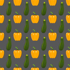 Pattern background with vegetables.