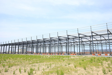Obraz premium The steel structure