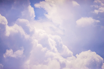 Clouds in the sky are bright colors.
