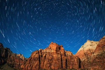 Poster Startrails over Zion © Patrick