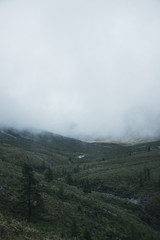 Trip to mountains of Siberia