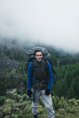 Trip to mountains of Siberia