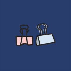 Stationary illustration drawing style