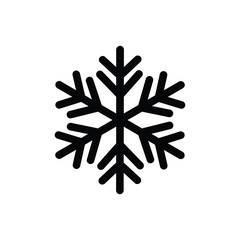 Fototapeta premium Snowflake icon