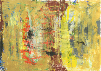 Fototapeta na wymiar Abstract messy oil paint texture background