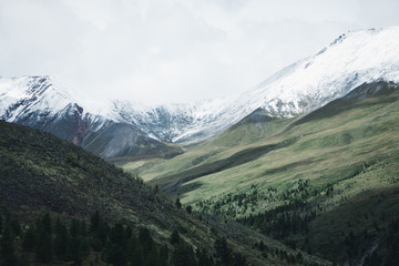 Trip to mountains of Siberia