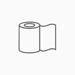 toilet paper icon