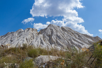 Kazakhstan marble quarry.