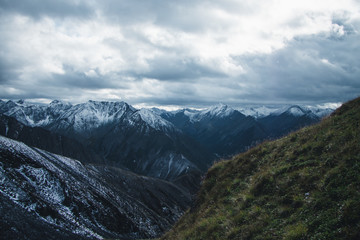 Trip to mountains of Siberia