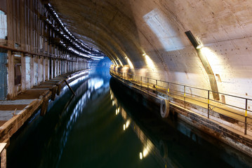 Abandoned underground tunnels and shelters