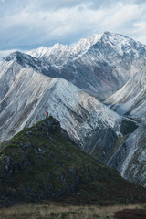 Trip to mountains of Siberia