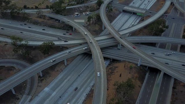 Freeway interchange