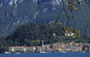 Blick auf Bellagio am Comer See