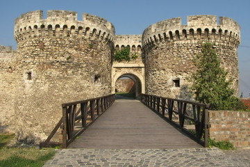Obraz premium Gate at Kalemegdan Fortress, Belgrade, Serbia