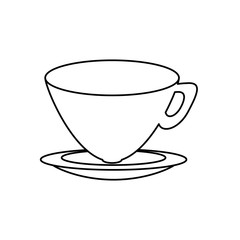  coffee set  vector illustration