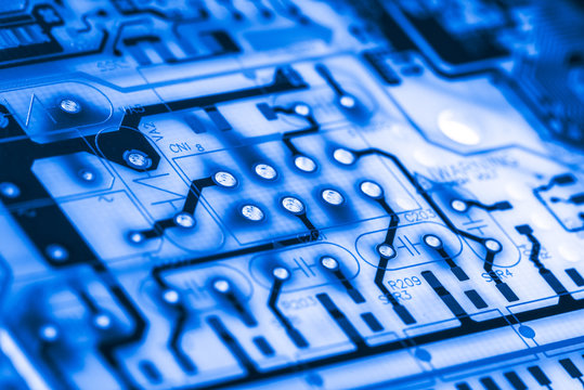 Abstract,close up of Circuits Electronic on Mainboard computer Technology background.
(logic board,cpu motherboard,Main board,system board,mobo) 