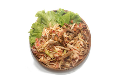 spicy green mango salad