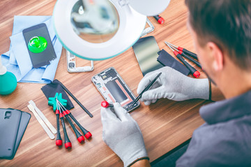Smartphone Reparatur Service 