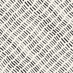 Abstract Background With Rounded brush strokes. Doodle Vector Seamless Pattern.