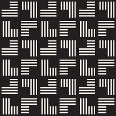 Seamless pattern with stripes. Vector abstract background. Stylish lattice structure