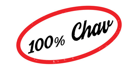 100 Chav rubber stamp. Grunge design with dust scratches. Effects can be easily removed for a clean, crisp look. Color is easily changed.