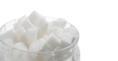 Sugar Cubes with Copy Space    