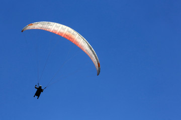 Parapentiste. Paraglider.