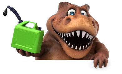 Fun Trex - 3D Illustration © Julien Tromeur