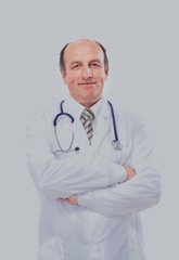 Portrait of a confident doctor