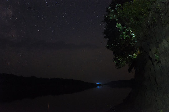 Milky Way over the River