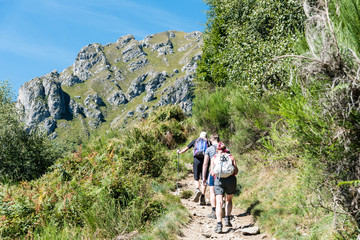 Wanderung von Breglia zum Rifugio unterhalb vom Monte Grona