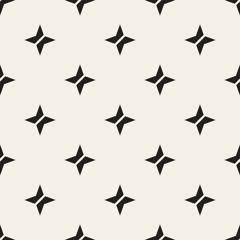 Vector seamless lattice pattern. Modern stylish texture. Repeating geometric star shape tiles
