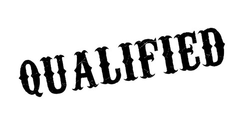 Qualified rubber stamp. Grunge design with dust scratches. Effects can be easily removed for a clean, crisp look. Color is easily changed.