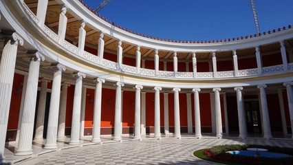 Obraz premium April 2017: Photo of iconic public hall of Zappeion , Athens historic center, Attica, Greece