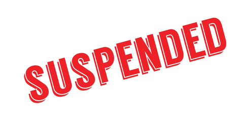 Suspended rubber stamp. Grunge design with dust scratches. Effects can be easily removed for a clean, crisp look. Color is easily changed.