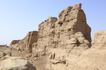 高昌故城の城壁