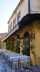 Photo from iconic neoclassic houses in Plaka district, Athens historic center, Attica, Greece