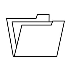 folder document isolated icon