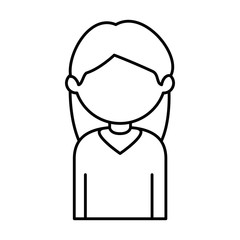beautiful businesswoman avatar character