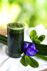 Natural herbal vegetable juice Thailand herbs