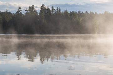 Obraz na płótnie Canvas Forked Lake in the Adirondacks