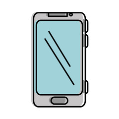 smartphone device isolated icon