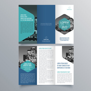 Brochure design, brochure template, creative tri-fold, trend brochure