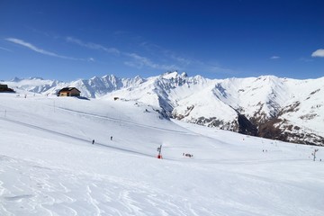 Fototapeta na wymiar France ski - Valloire
