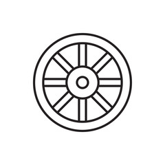Obraz premium Whell icon