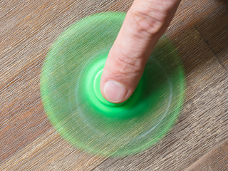 Image of Fidget finger spinner stress toy