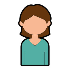 beautiful businesswoman avatar character