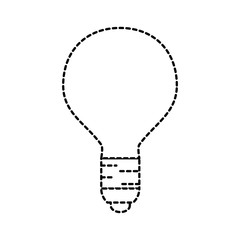 bulb light isolated icon