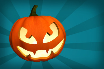 citrouille halloween peur