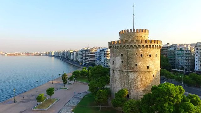 White tower in Thessaloniki